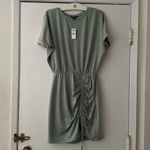 Cinched Waist Knit Dress